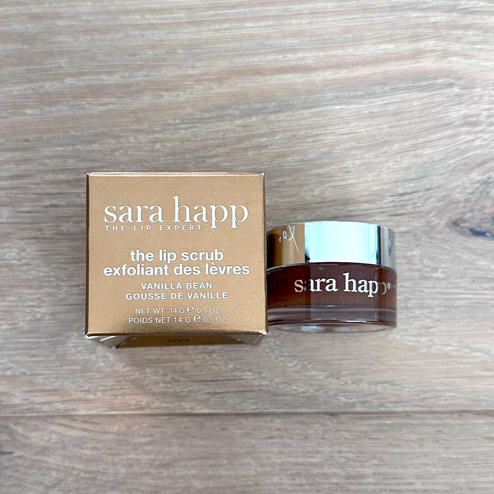 Sarah Happ The Lip Scrub - Vanilla Bean - New in Box